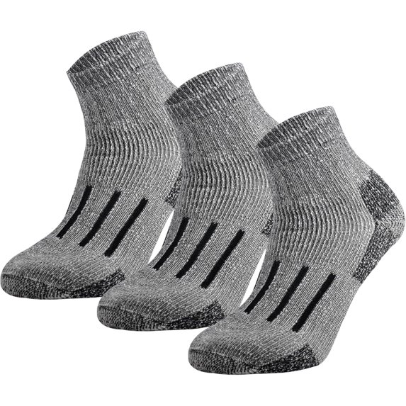 Alvada Merino Wool Hiking Socks, 3-Pack