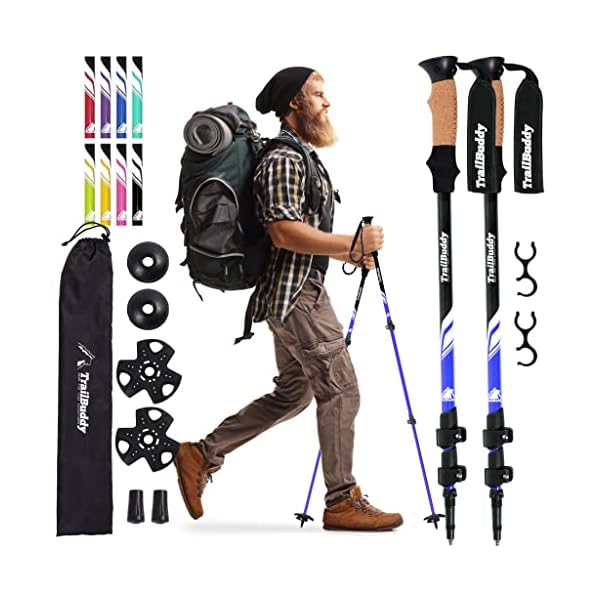 TrailBuddy Trekking Poles, Pair