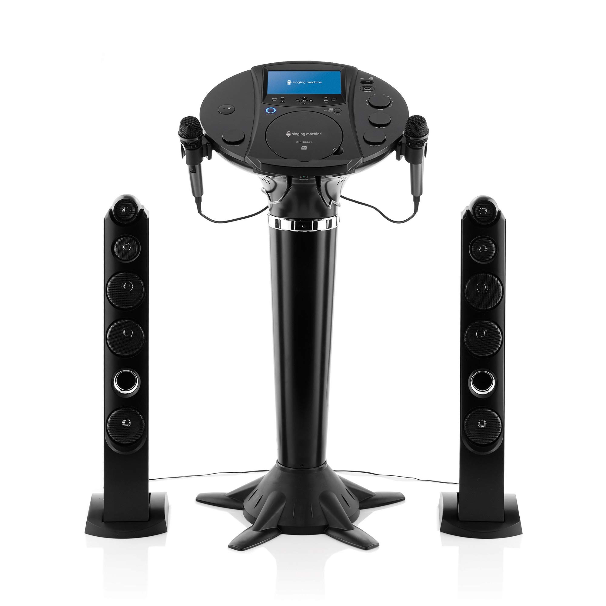 Singing Machine iSM1030BT Bluetooth Karaoke System