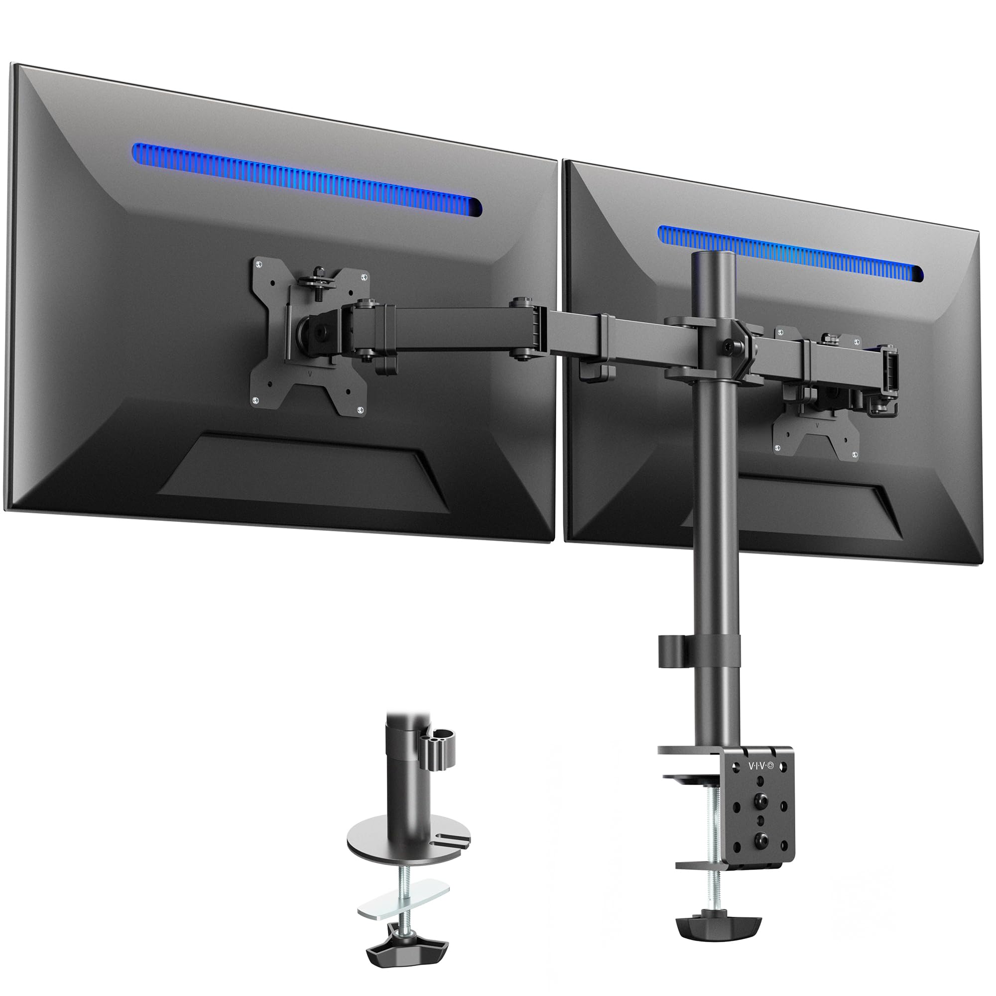 VIVO Dual Monitor Desk Mount Stand