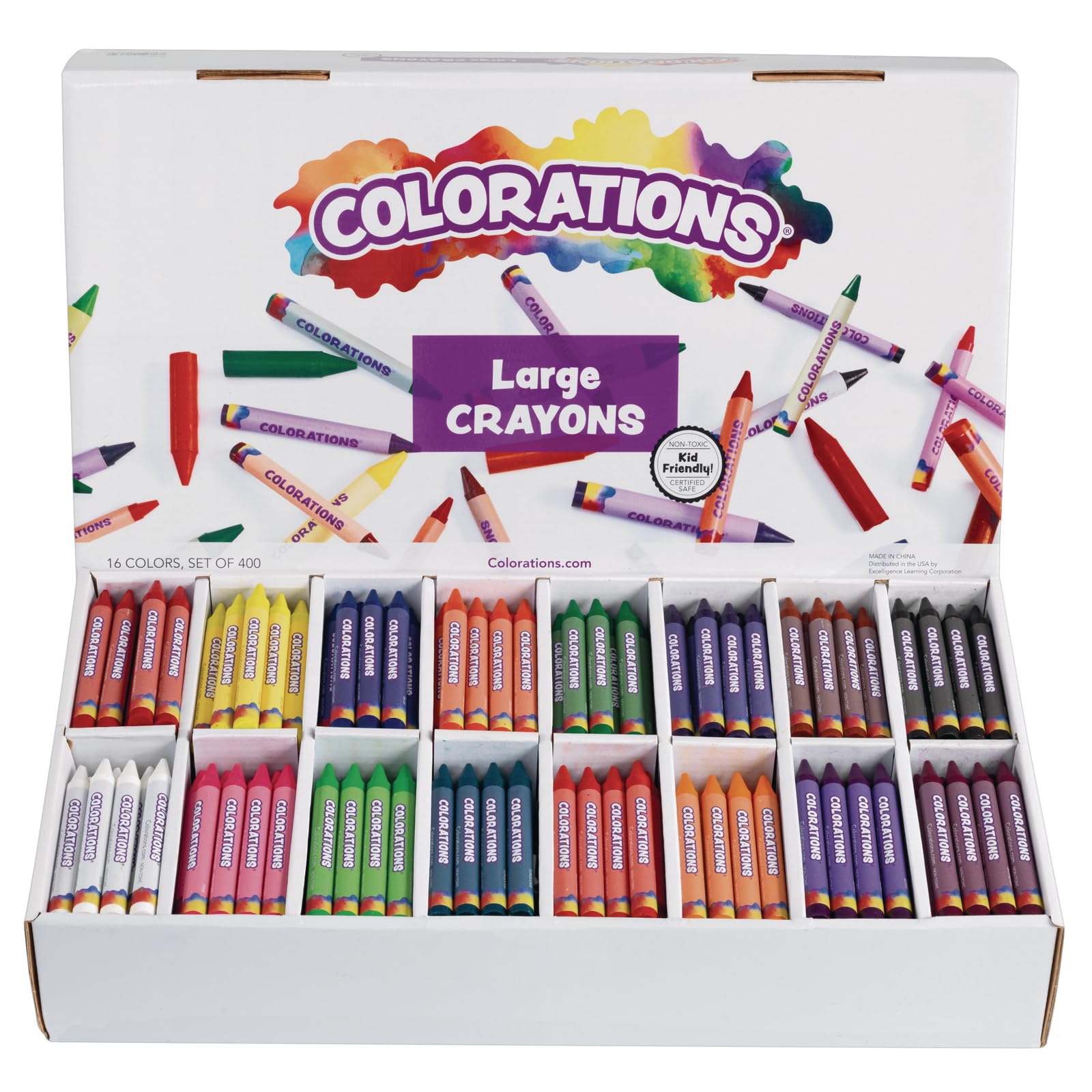 Colorations Jumbo Crayons
