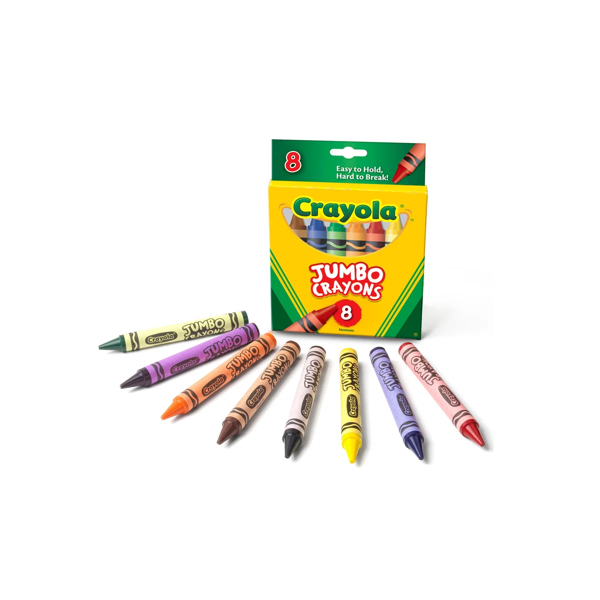 Crayola Jumbo Crayons, 8 Count