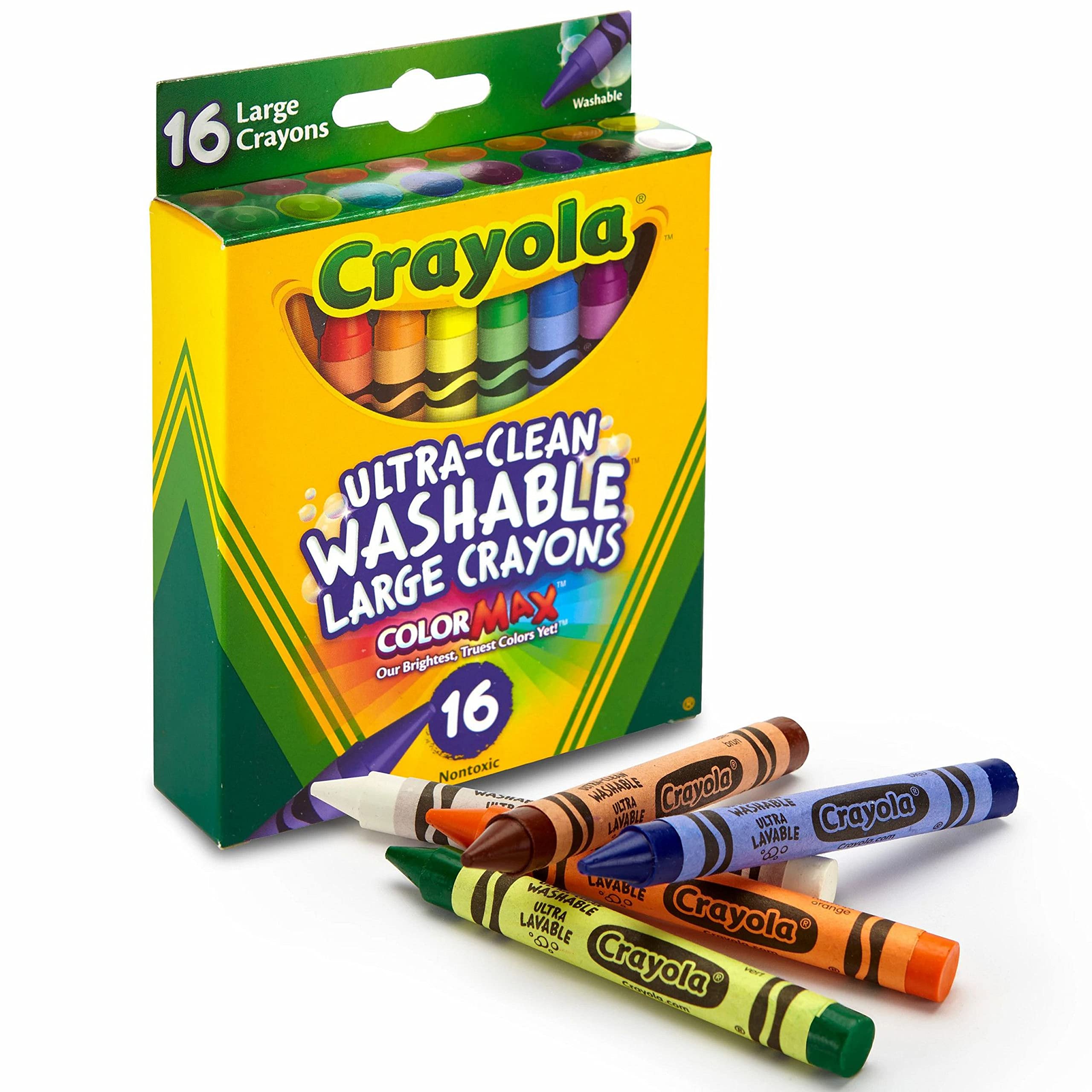 Crayola Large Crayons, 16 Count