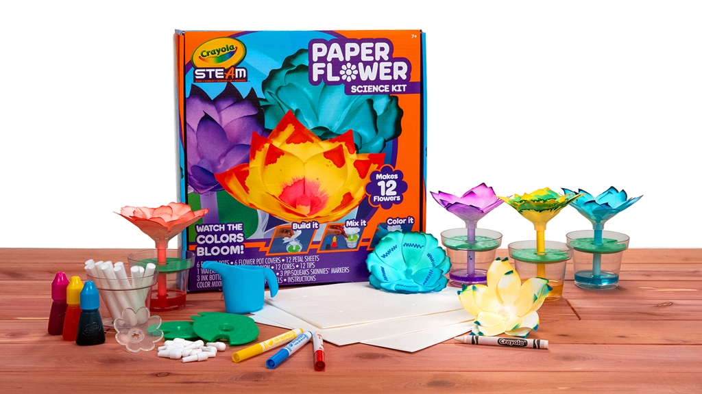Crayola Paper Flower Science Kit