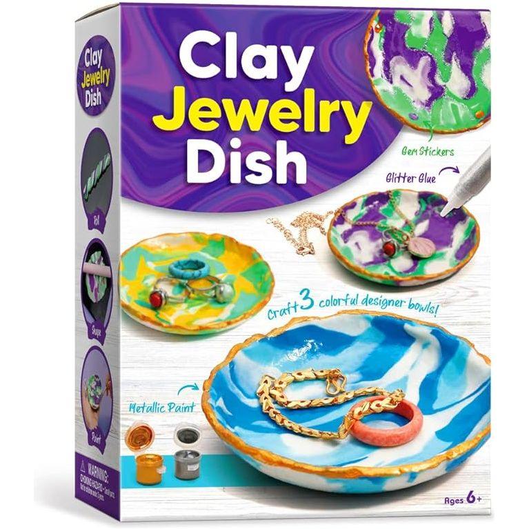 Hapinest Make Your Own Clay Jewelry Dish Kit