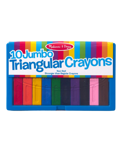 Melissa & Doug Jumbo Triangular Crayons