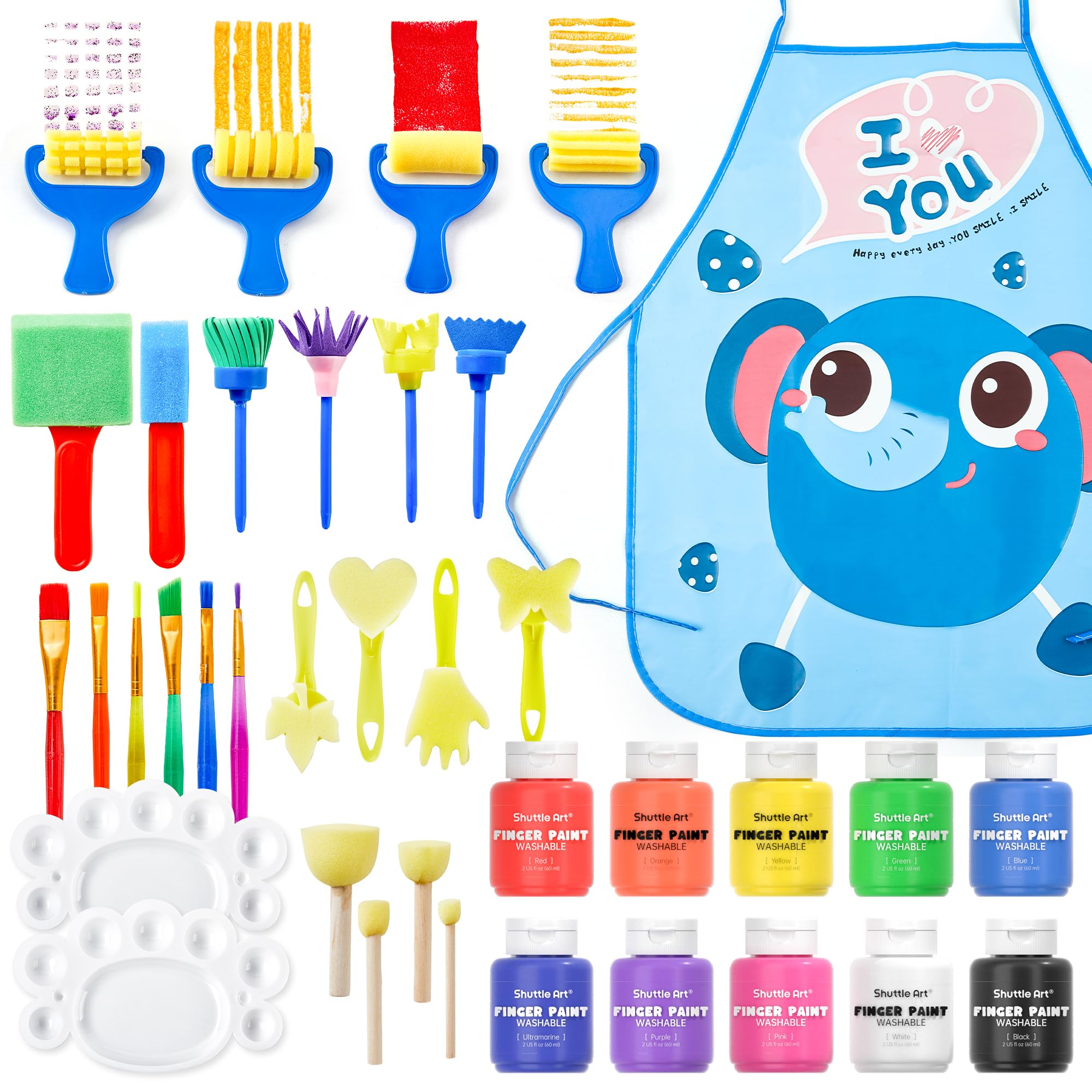 Shuttle Art Washable Paint Set for Kids