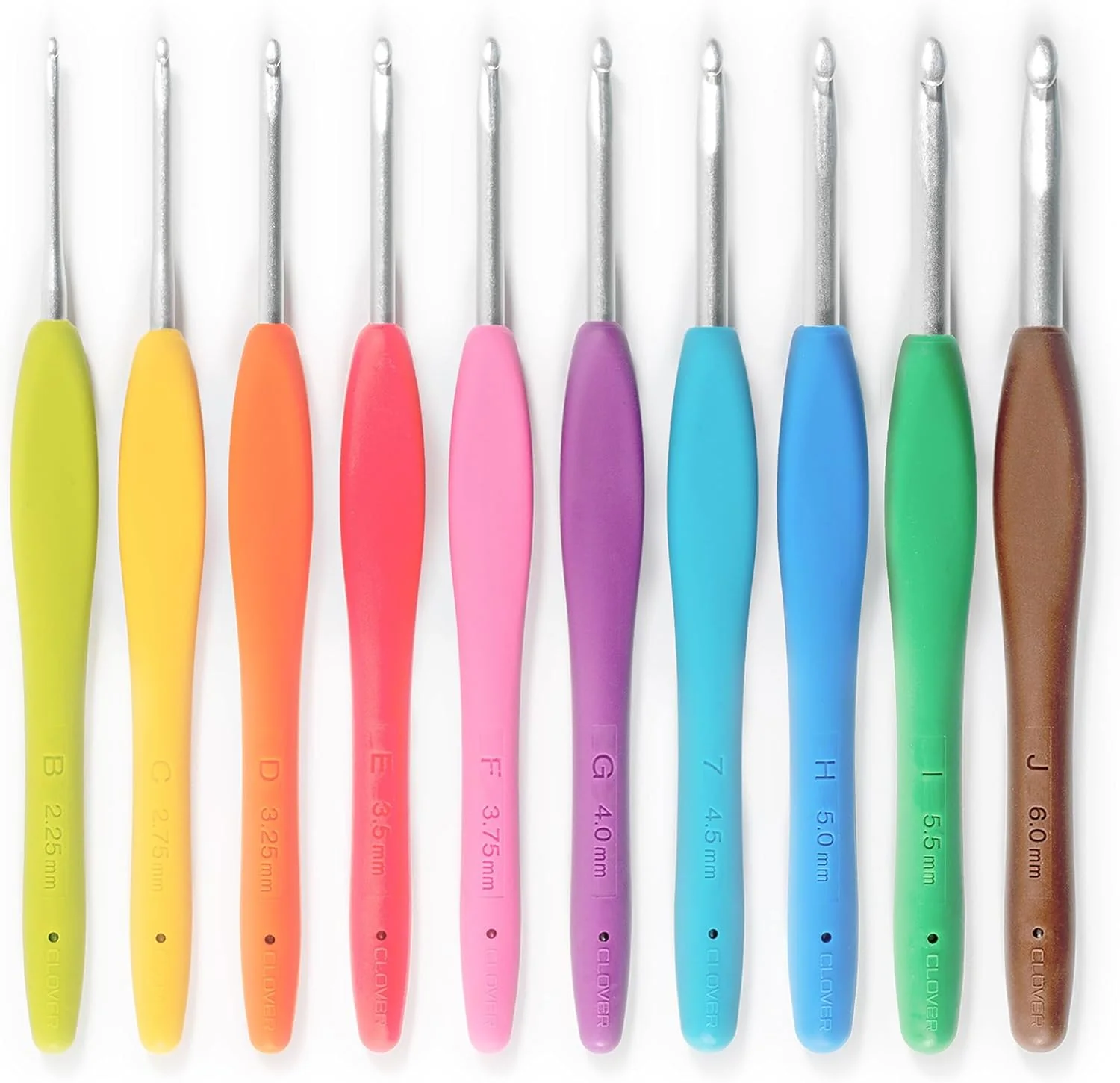 Clover Amour Crochet Hook Set (10 Sizes)