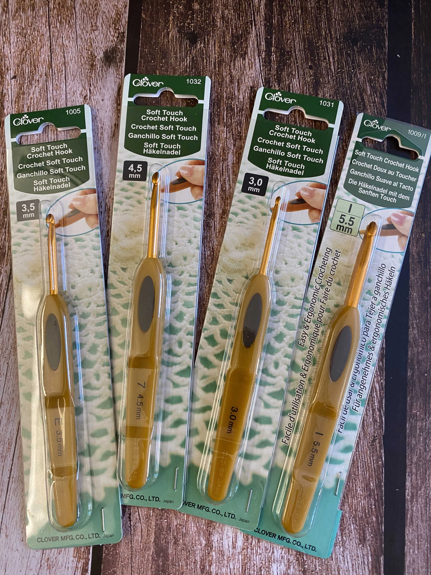 Clover Soft Touch Crochet Hook Set