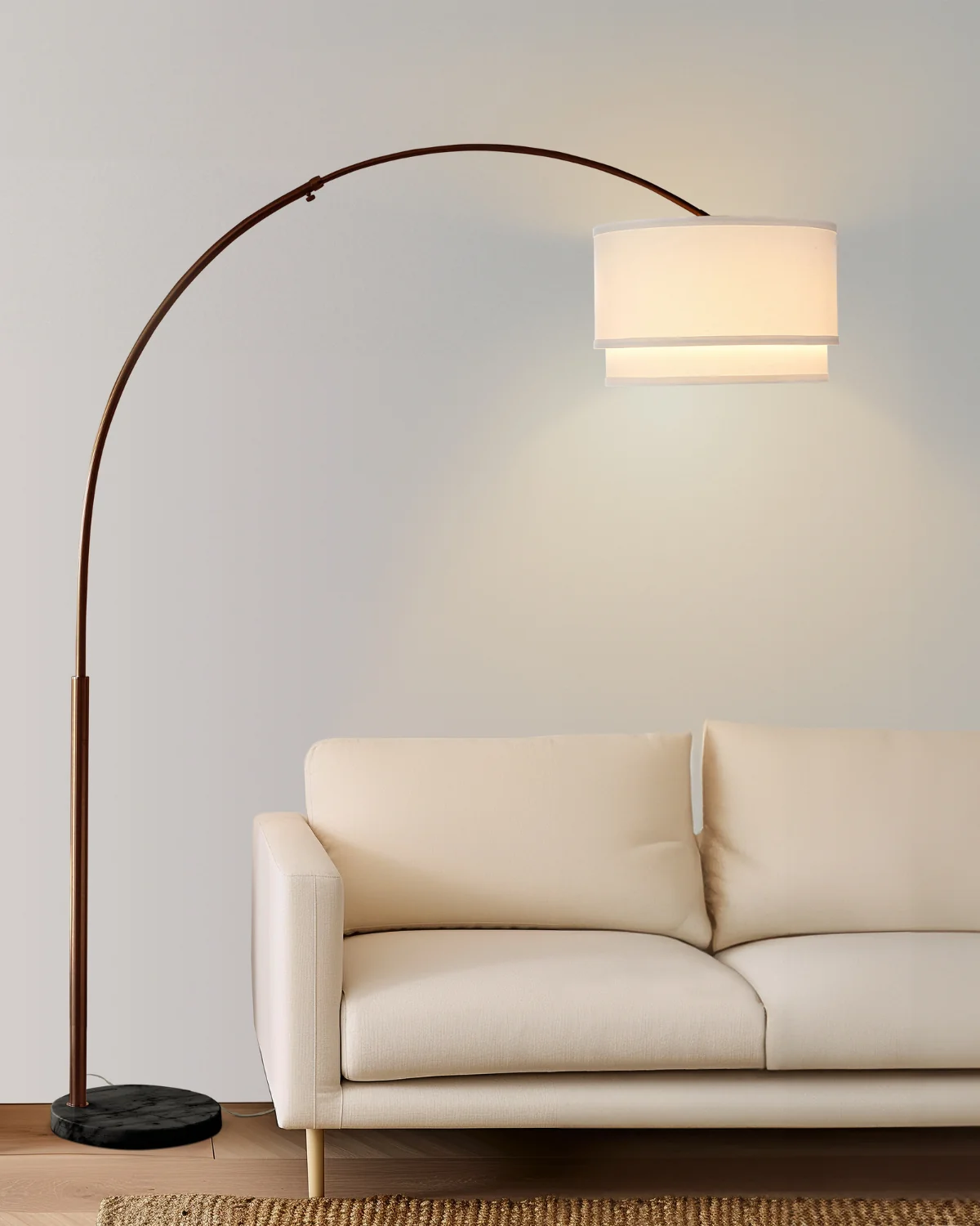 Brightech Mason Arc Floor Lamp