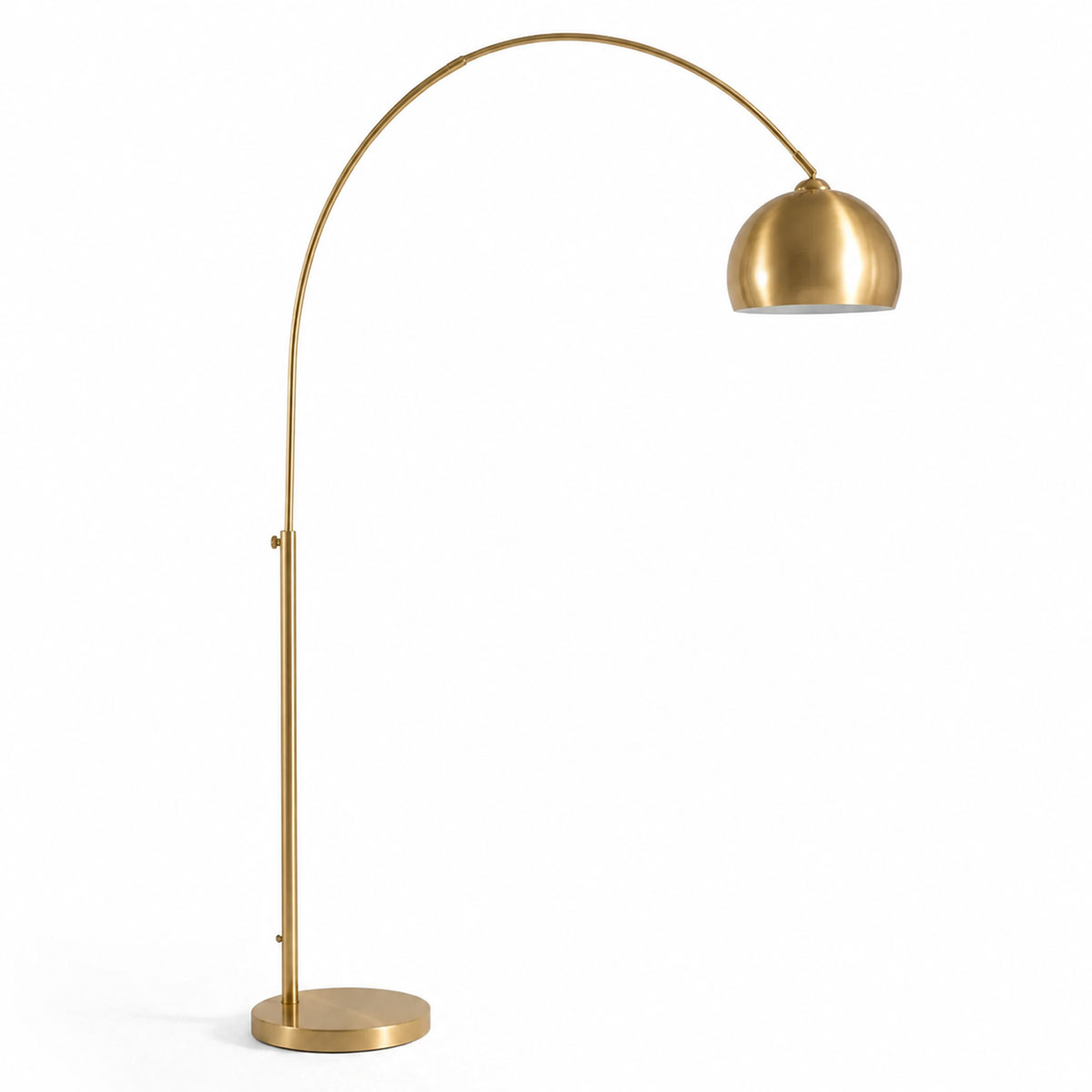 SH Lighting Arc Floor Lamp, Gold