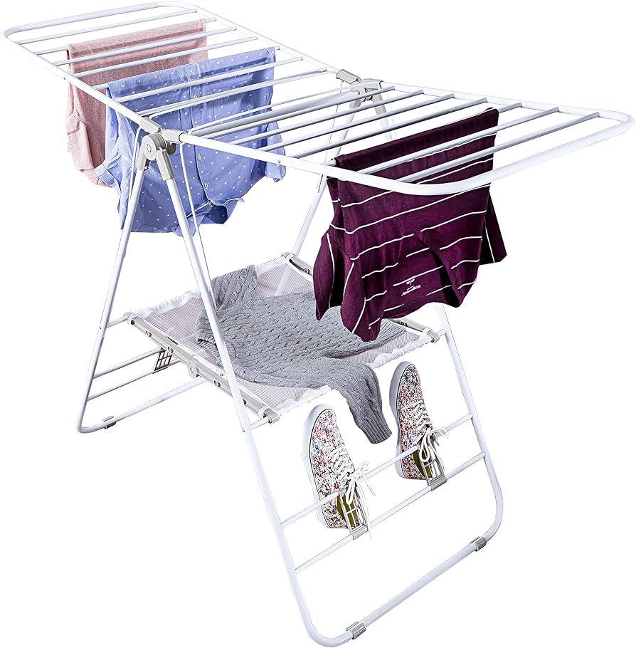 Honey-Can-Do Heavy-Duty Gullwing Drying Rack