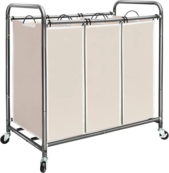 STORAGE MANIAC 3-Section Laundry Sorter