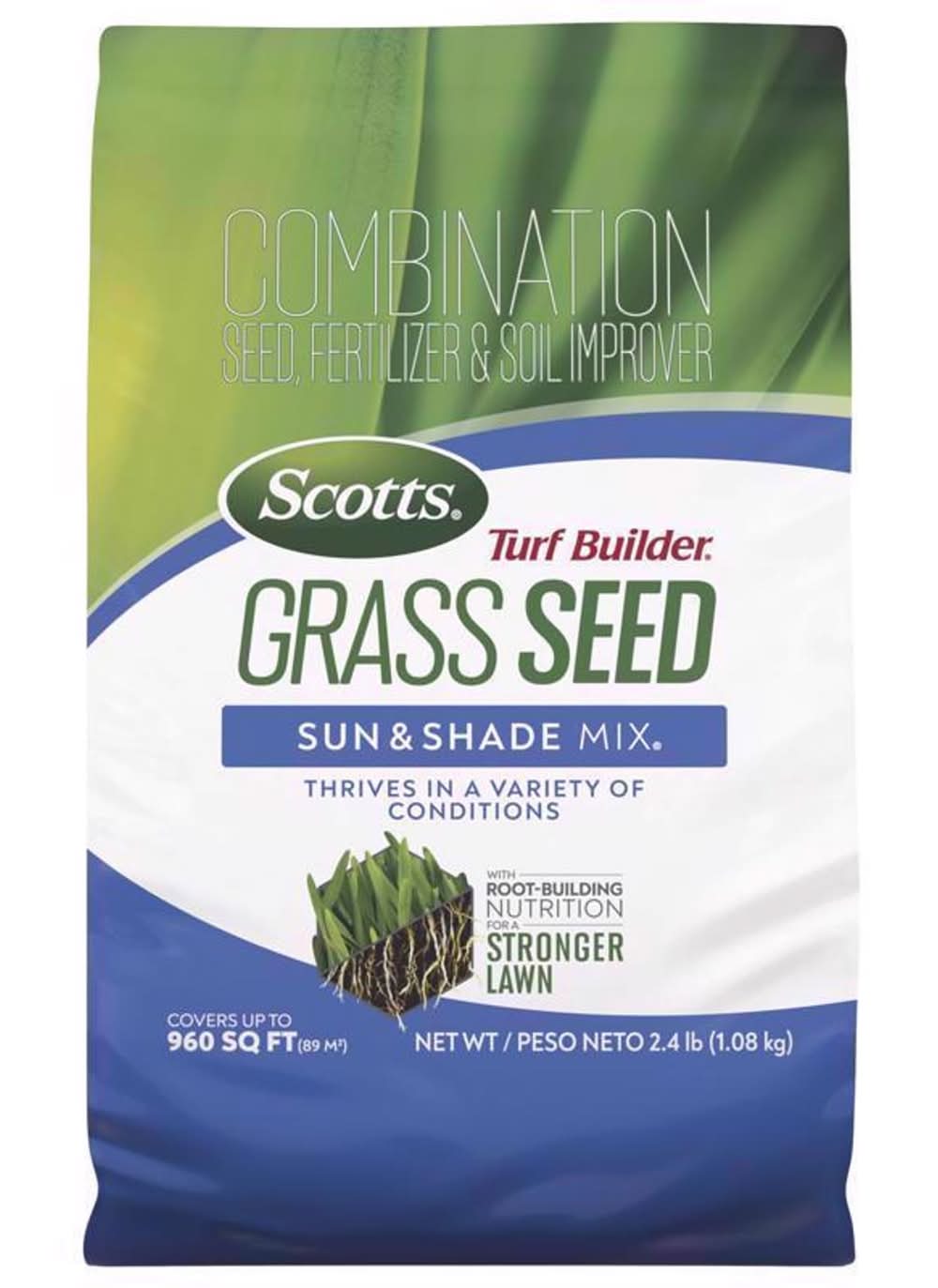Scotts Turf Builder Sun & Shade Seed