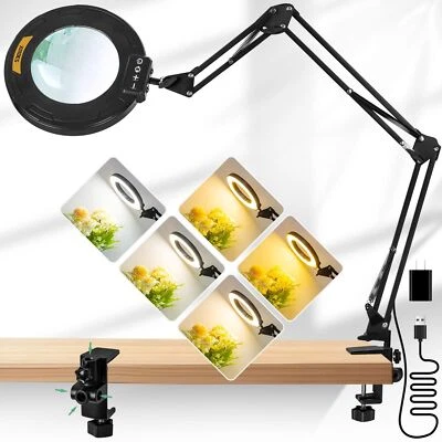 Fancii LED Desk Magnifier Lamp