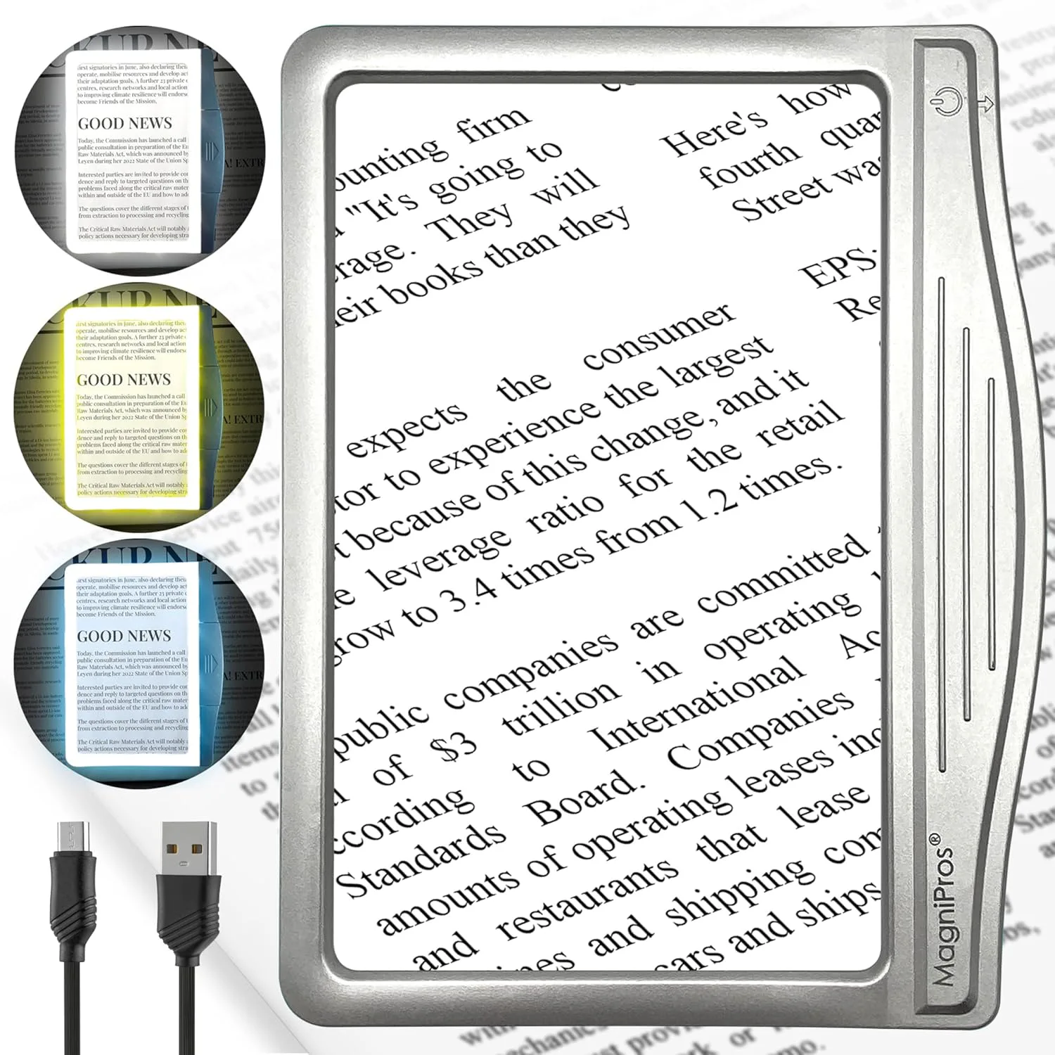 MagniPros LED Page Magnifier