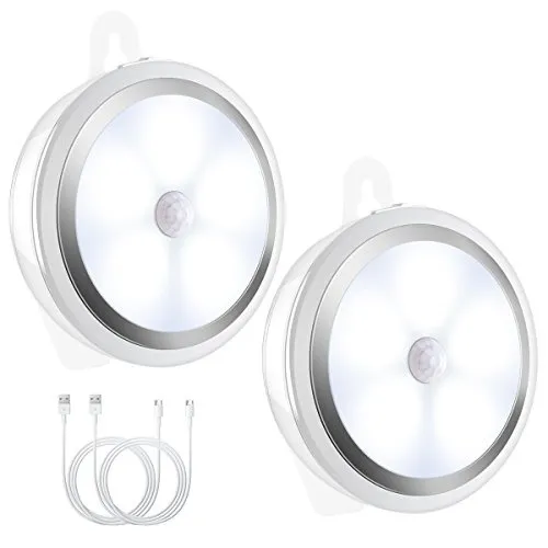 AMIR Motion Sensor Hallway Lights, 2-Pack