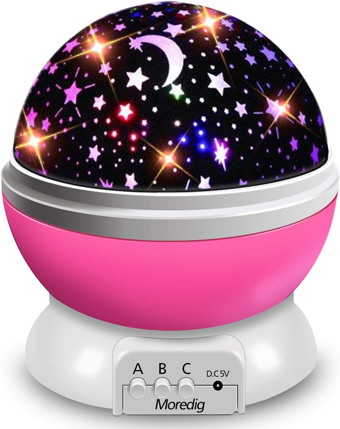 Moredig Star Projector Night Light