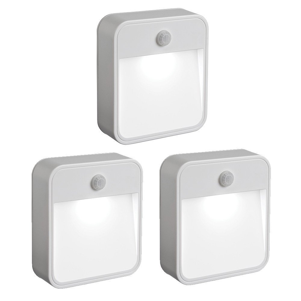 Mr. Beams Wireless Stair Lights, 3-Pack