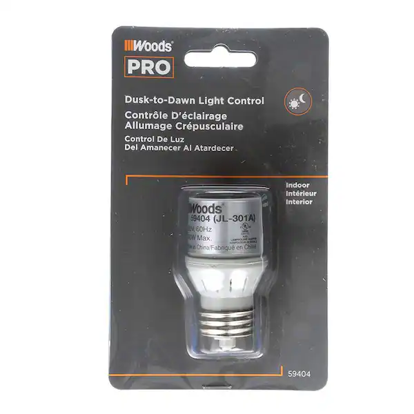 Woods Outdoor Dusk-to-Dawn Sensor