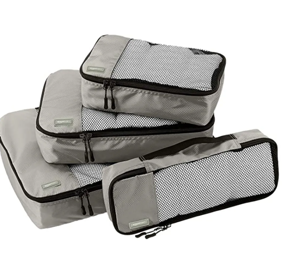 Amazon Basics 4-Piece Packing Cubes