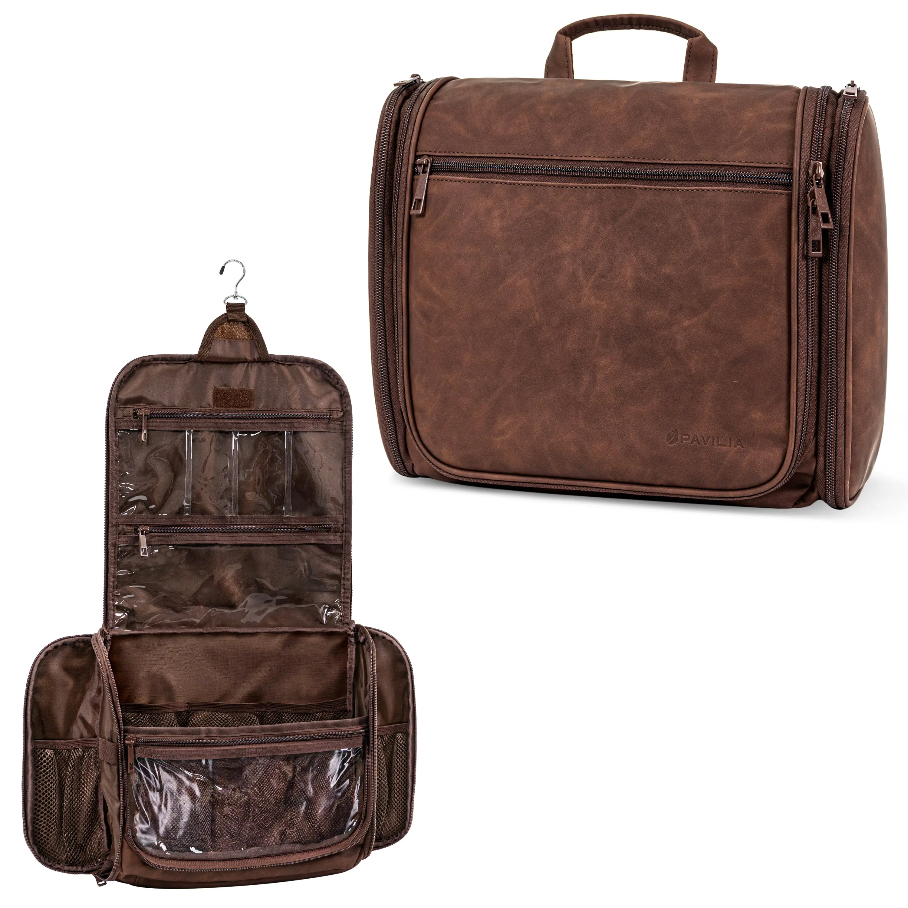 PAVILIA Hanging Toiletry Bag