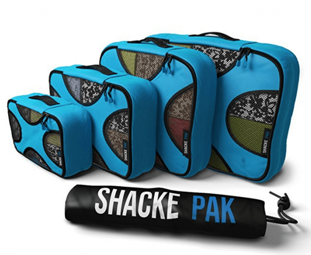 Shacke Pak 4-Piece Packing Cubes