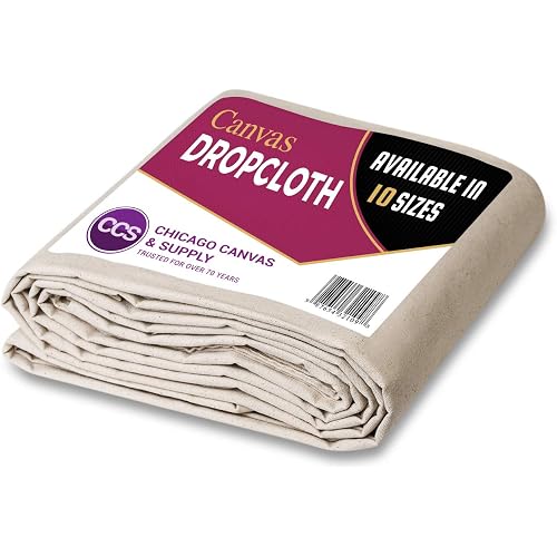 CCS Chicago Canvas Drop Cloth 9x12