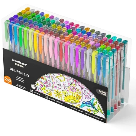 Shuttle Art Gel Pens, 120 Colors