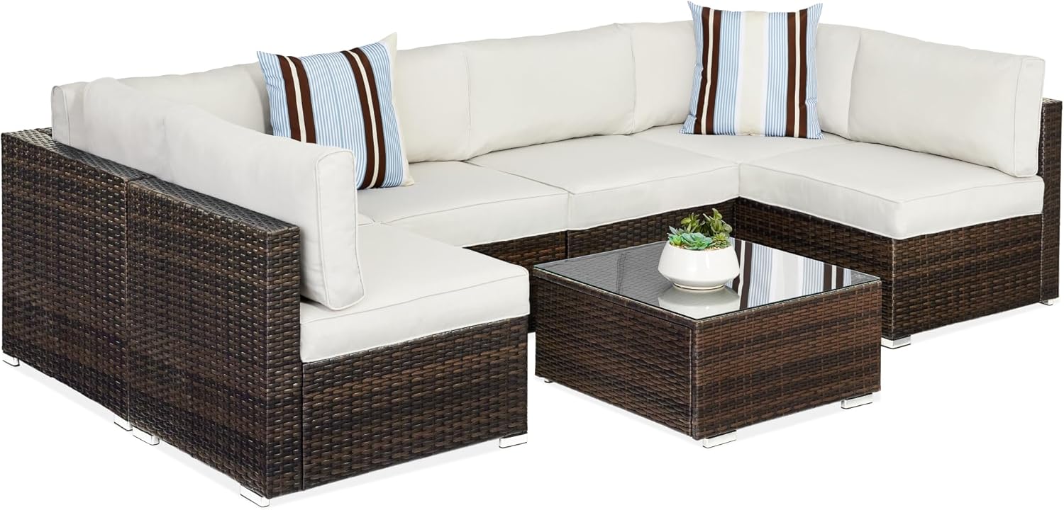Best Choice Products 7-Piece Patio Sectional