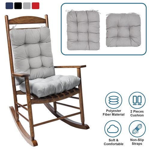 QILLOWAY Rocking Chair Cushion Set
