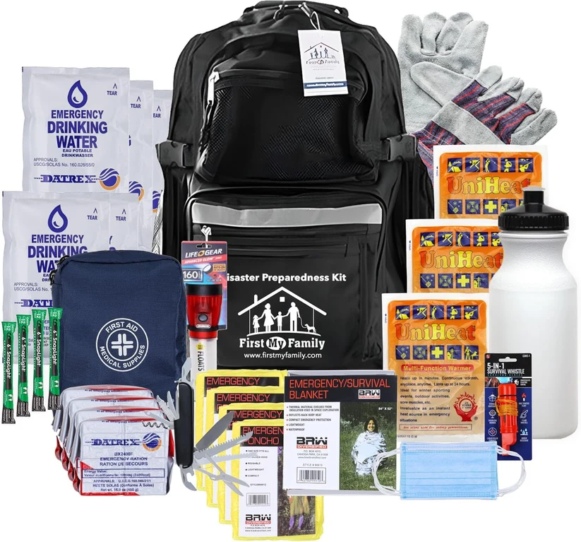 First My Family 4-Person Emergency Kit