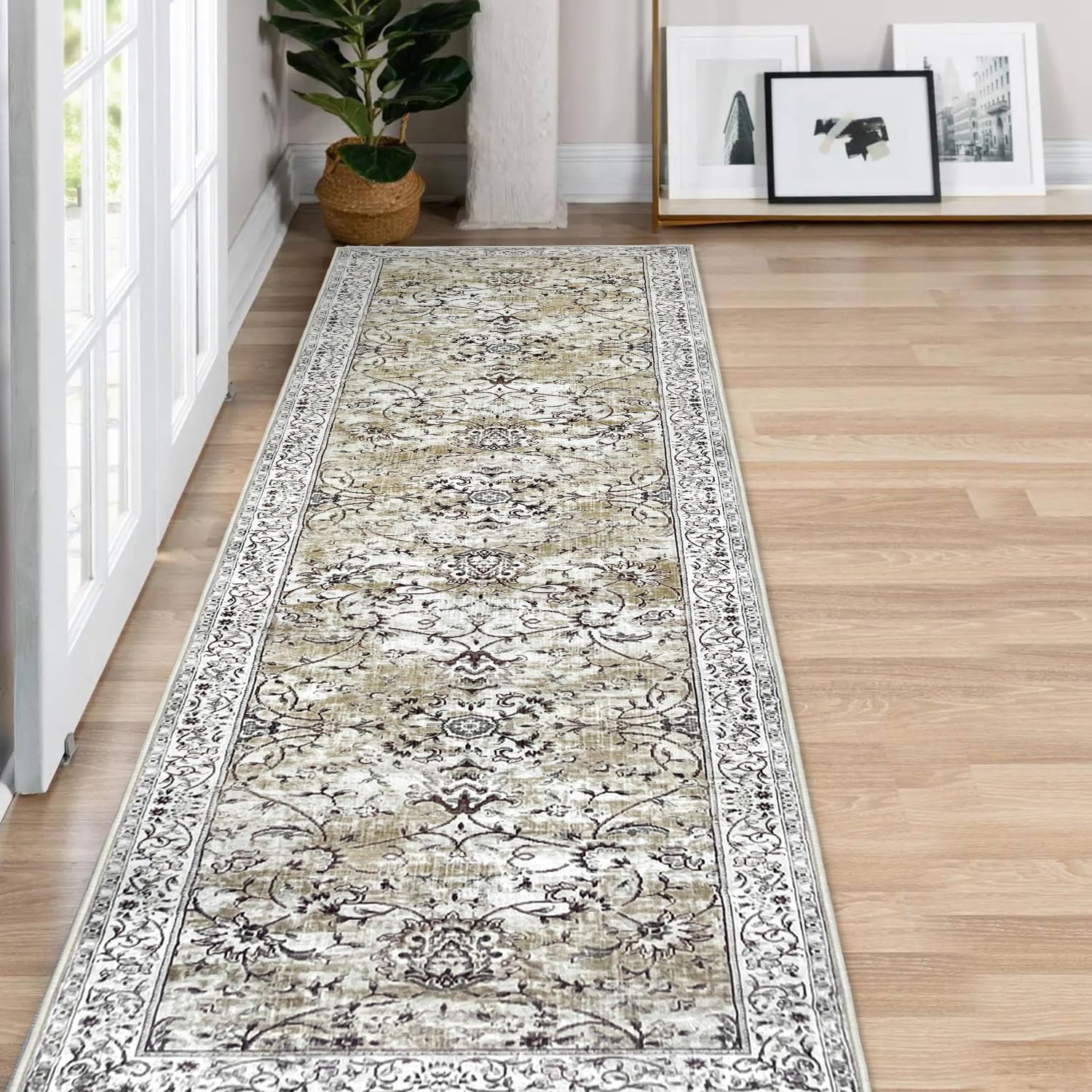 nuLOOM Hallway Runner Rug, 2x8, Vintage