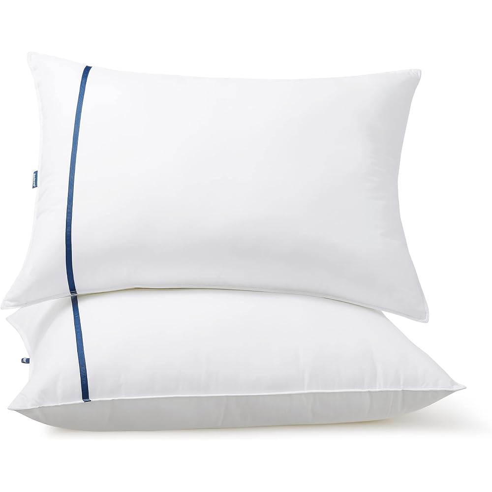 Bedsure Hotel Luxury Pillowcases, 2-Pack