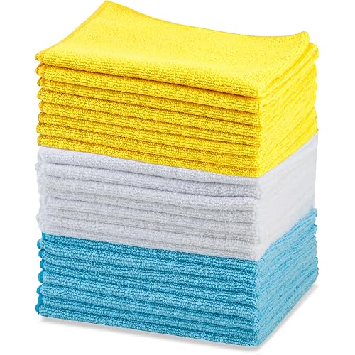 Amazon Basics Microfiber Cleaning Cloths (24 Pack)