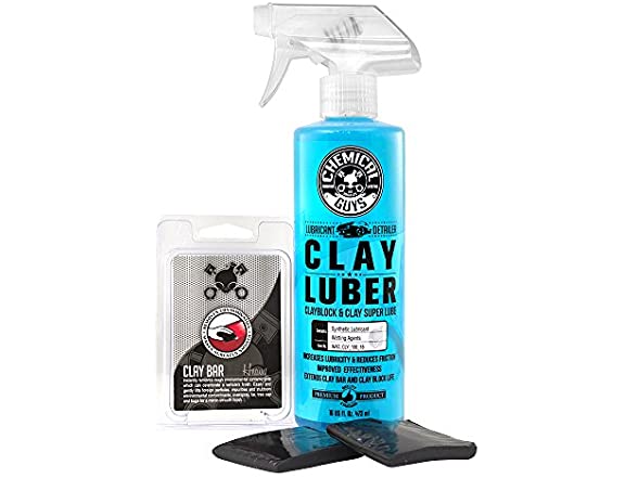 Chemical Guys Heavy Duty Clay Bar and Luber Kit