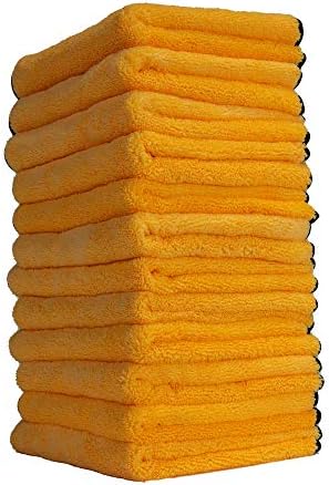 Chemical Guys Professional Grade Premium Microfiber Towels 16x16 (12 Pack)