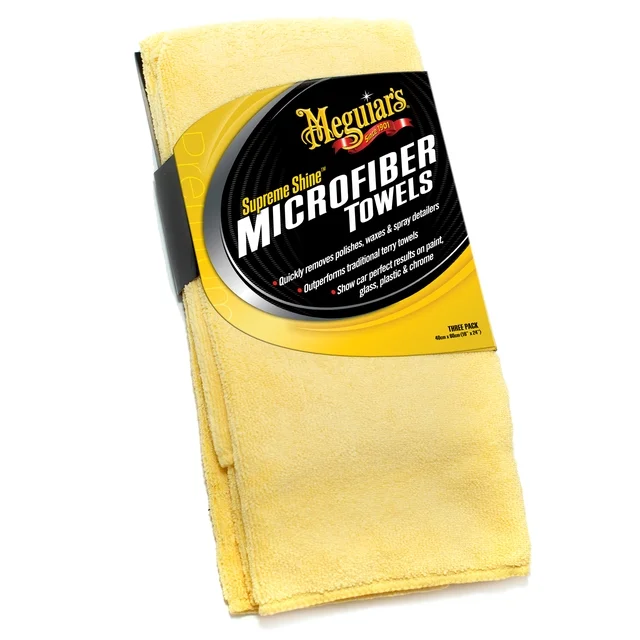 Meguiar's X2020 Supreme Shine Microfiber Towels (3 Pack)