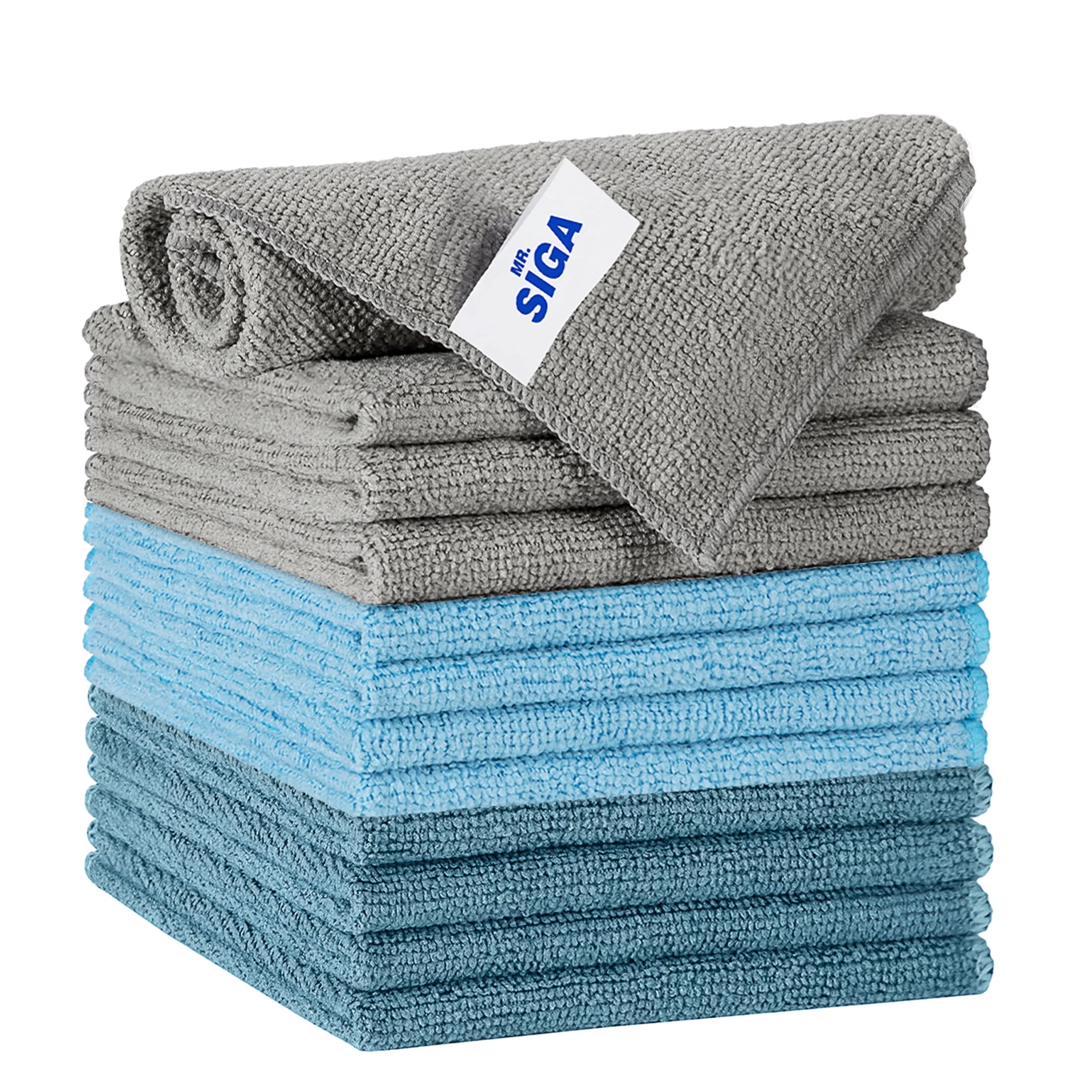 MR.SIGA Microfiber Cleaning Cloths (12 Pack)