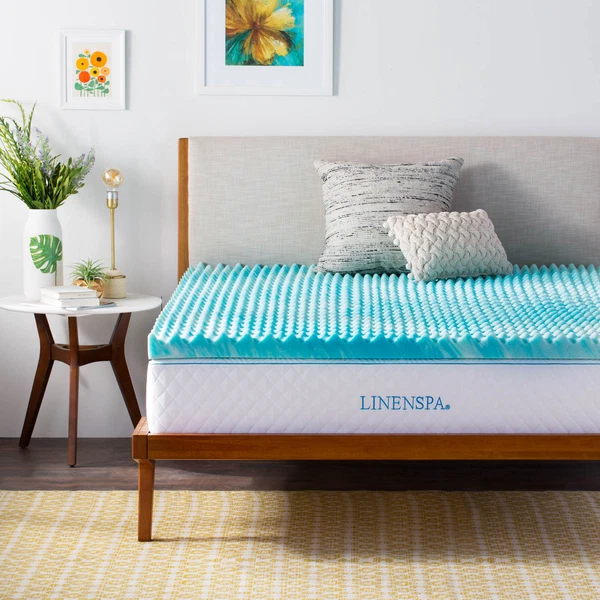 Linenspa Gel Memory Foam Topper