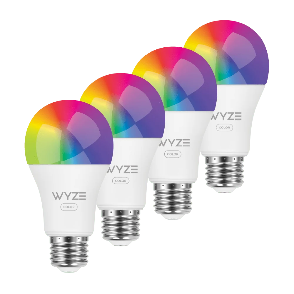 Wyze Bulb Color, 4-Pack