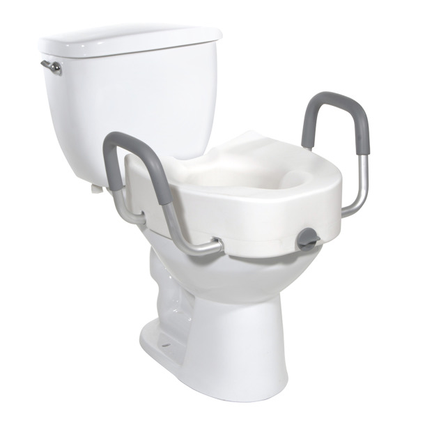 HealthSmart Raised Toilet Seat Riser