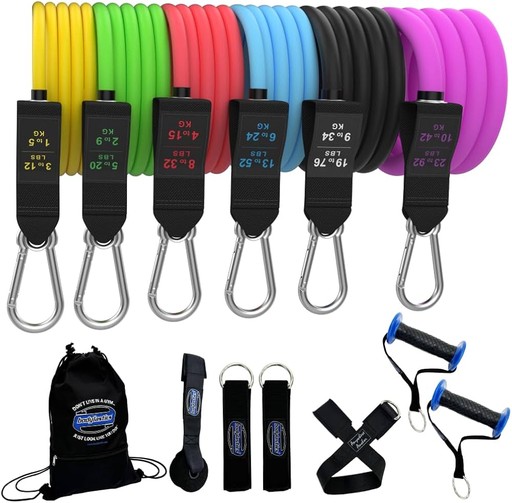 Bodylastics Stackable Tube Resistance Bands