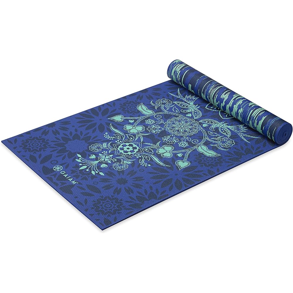 Gaiam Premium Print Yoga Mat 6mm