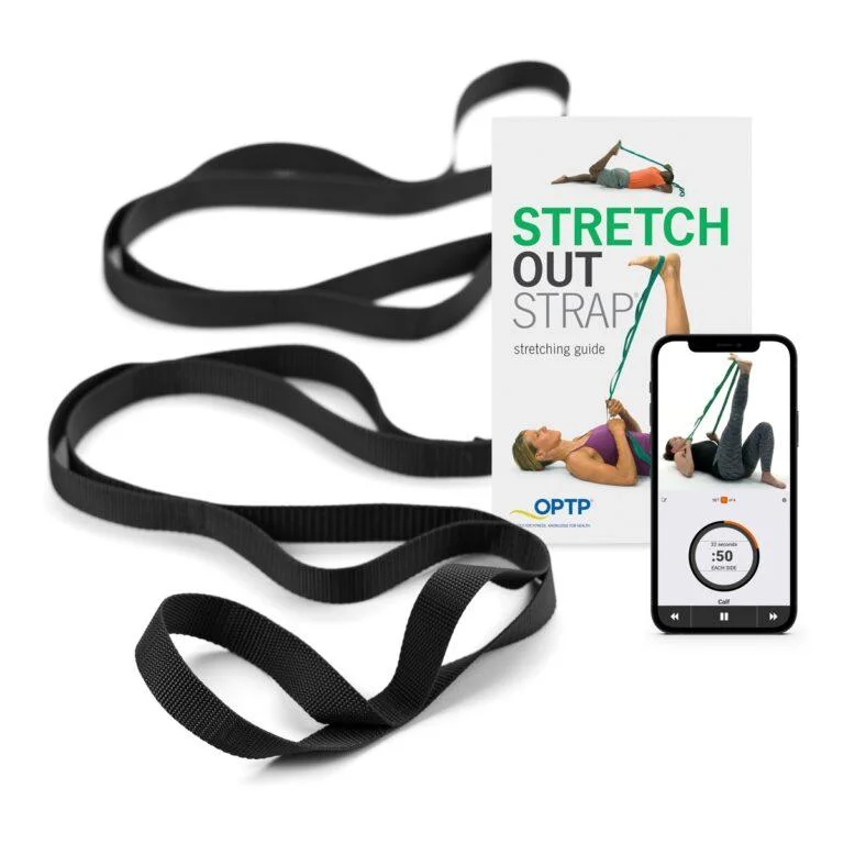 OPTP The Original Stretch Out Strap with Exercise Book