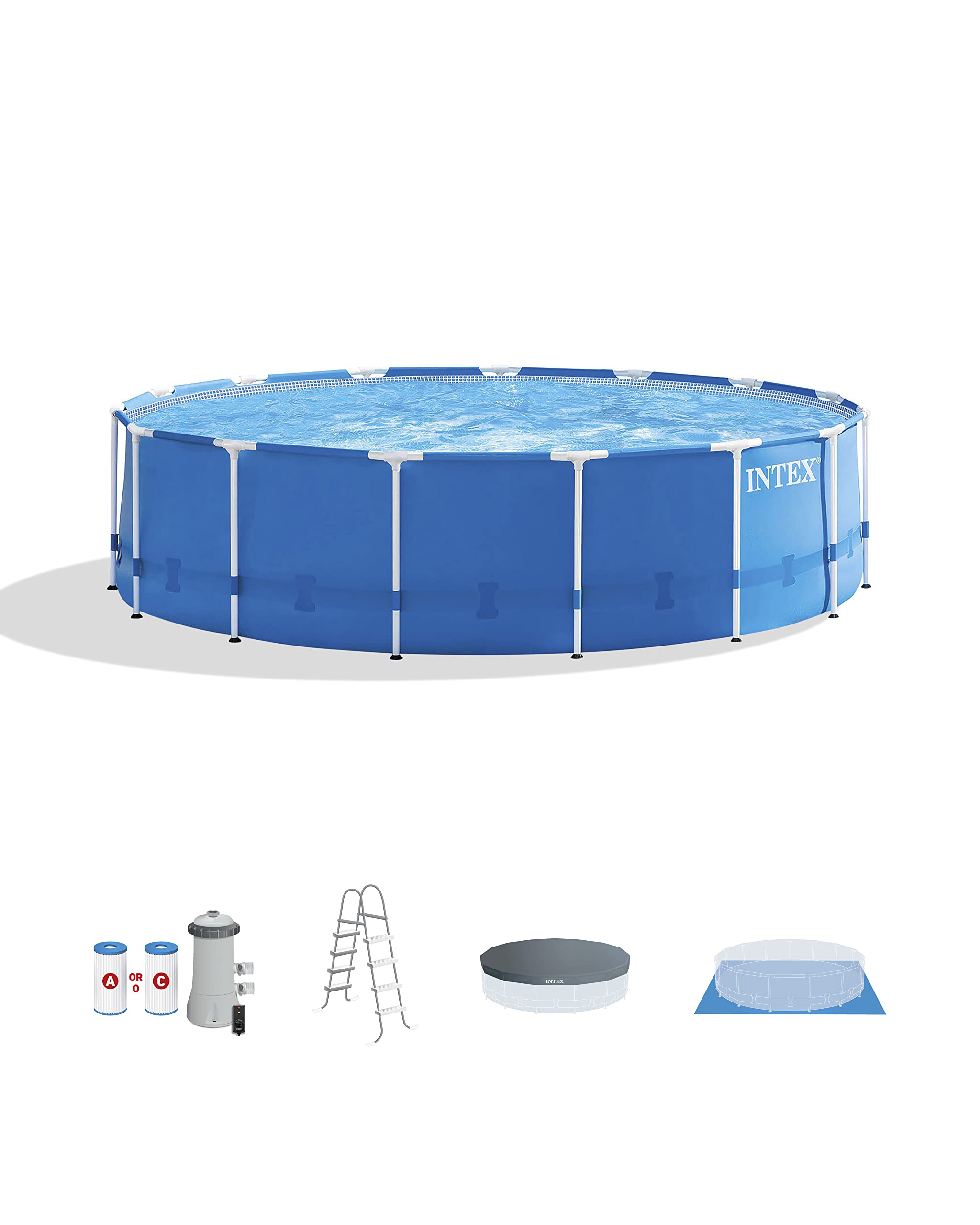 Intex 15ft X 48in Metal Frame Pool