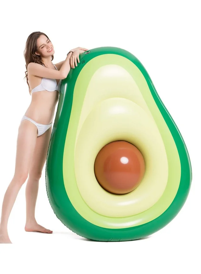 Jasonwell Inflatable Avocado Pool Float