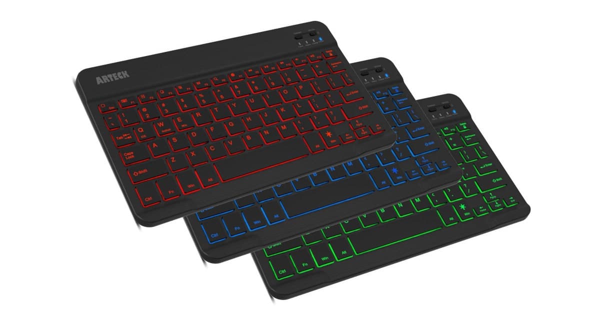 Arteck Bluetooth Keyboard with Backlight