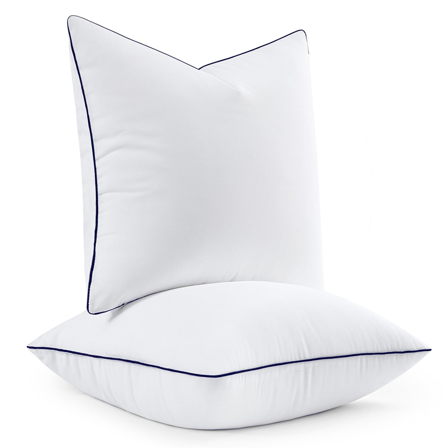 MIULEE Down Alternative Pillow Inserts, 20x20, 2-Pack