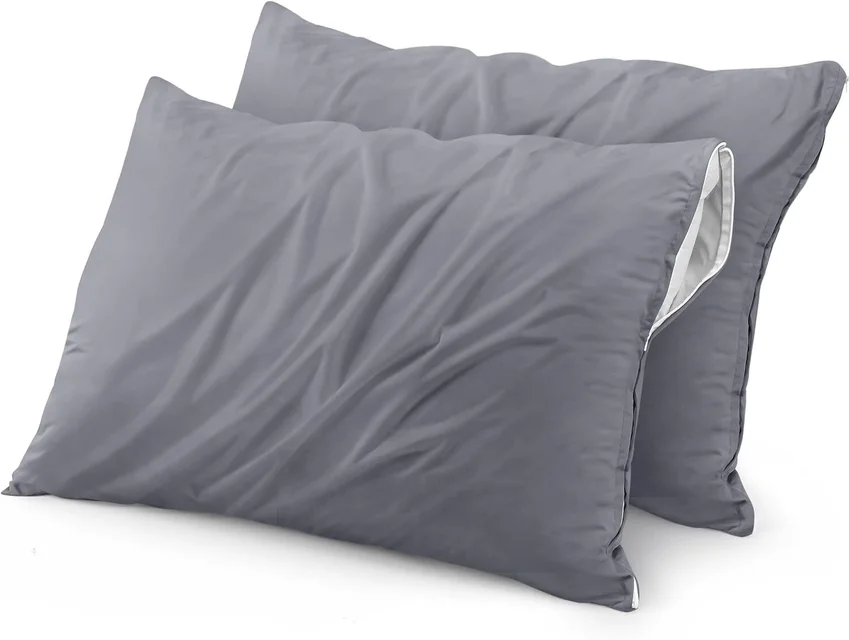 Utopia Bedding Pillow Covers with Zipper, Set of 2